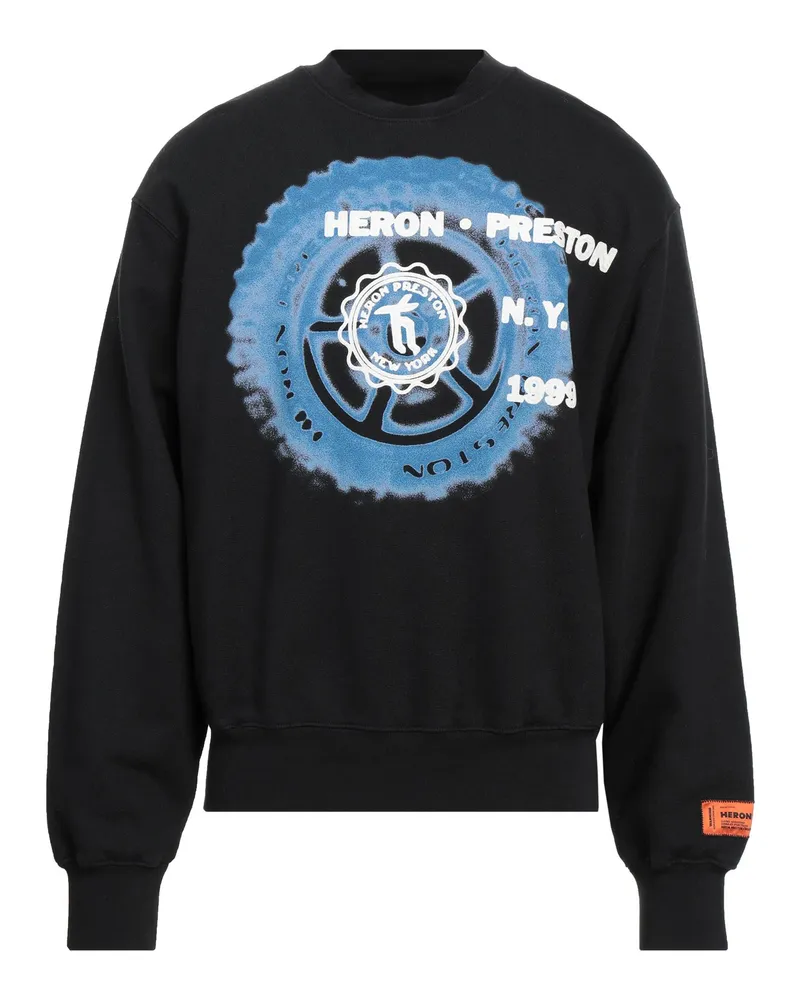 Heron Preston Sweatshirt Schwarz