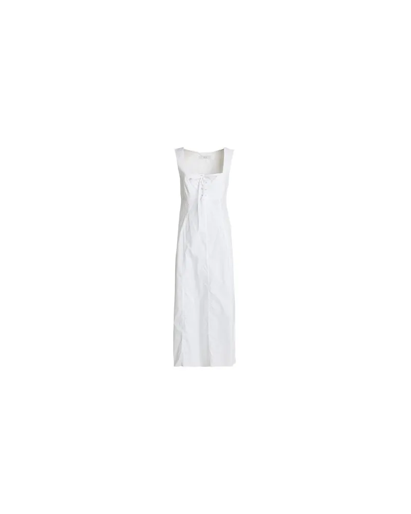 Seventy KLEIDER - Midi-Kleiderauf YOOX.COM Weiß