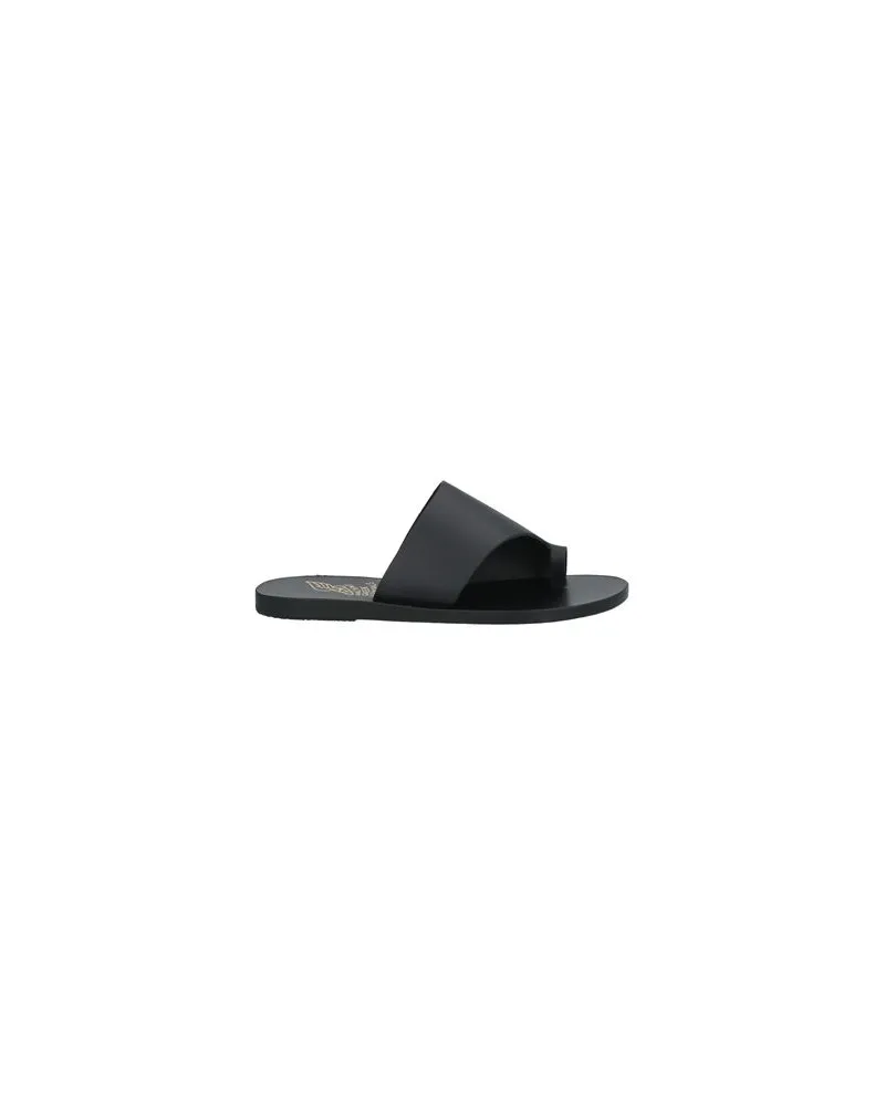 Ancient Greek Sandals SCHUHE - Zehentrennerauf YOOX.COM Schwarz