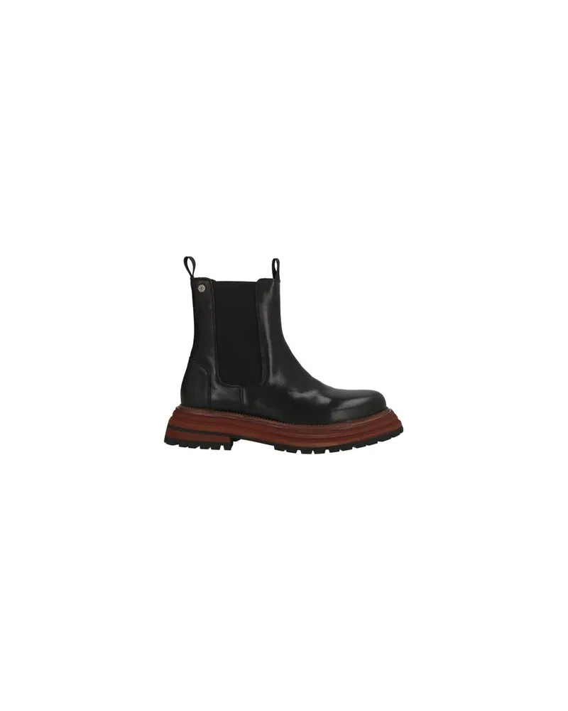 O.X.S. SCHUHE - Stiefelettenauf YOOX.COM Schwarz