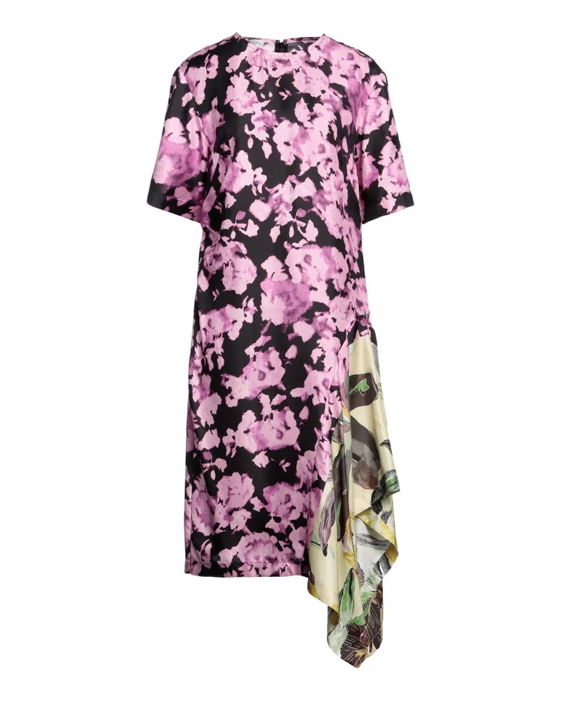 Dries van Noten Mini-Kleid Flieder