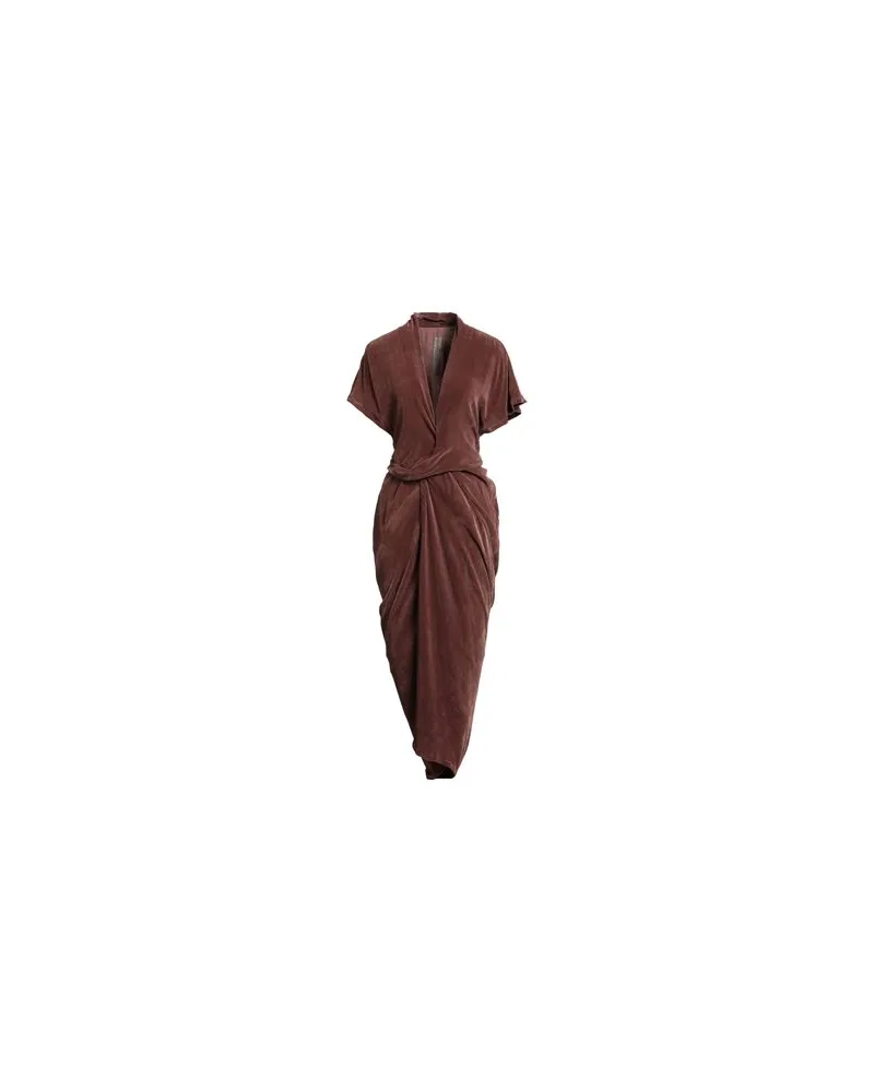 Rick Owens KLEIDER - Midi-Kleiderauf YOOX.COM Braun