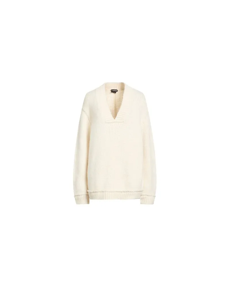 Tom Ford STRICKWAREN - Pulloverauf YOOX.COM Elfenbein