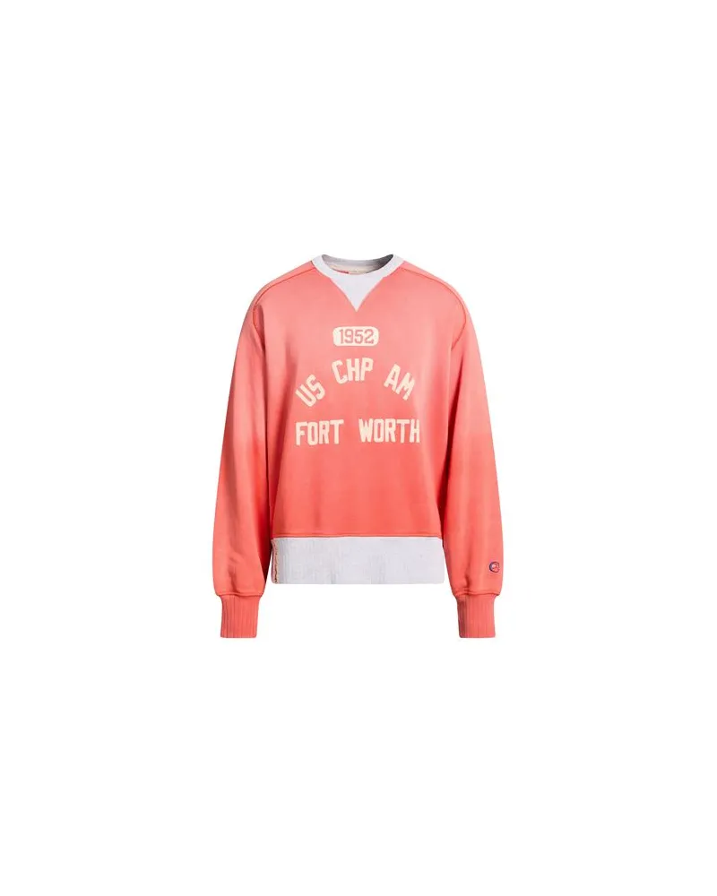 Champion INDEX + ARCHIVES - TOPS - Sweatshirtsauf YOOX.COM Orange