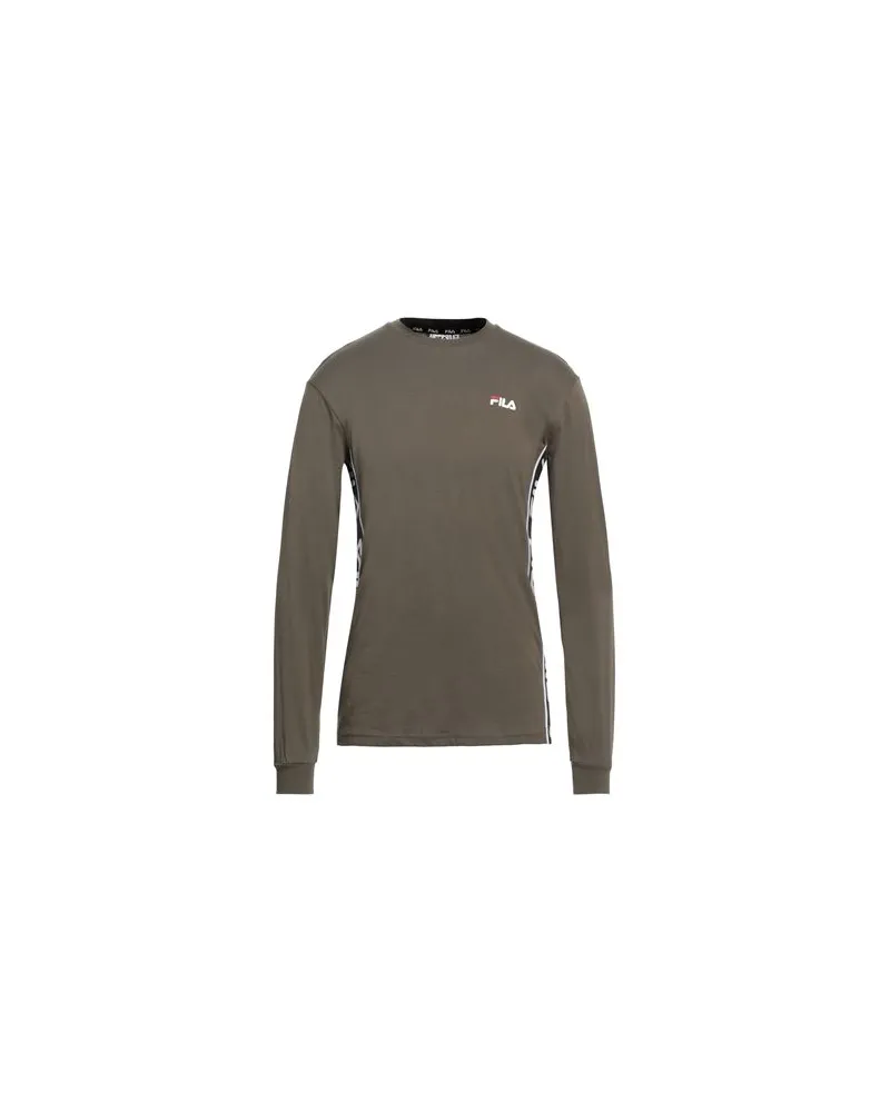Fila TOPS - T-shirtsauf YOOX.COM Militärgrün