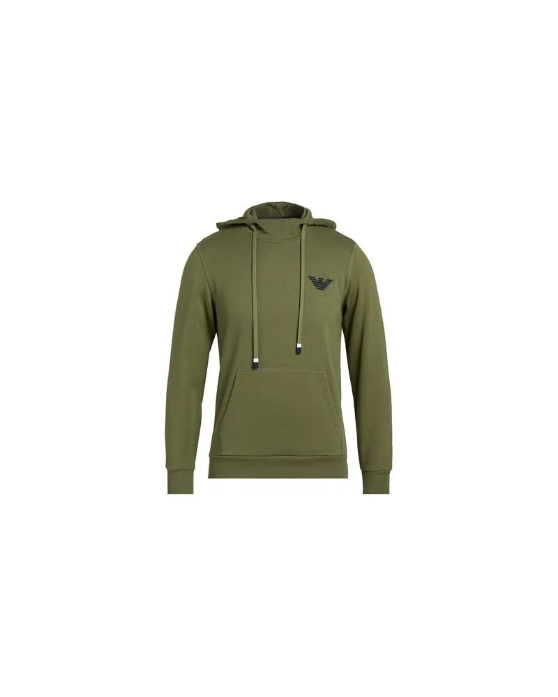 Emporio Armani TOPS - Sweatshirtsauf YOOX.COM Militärgrün