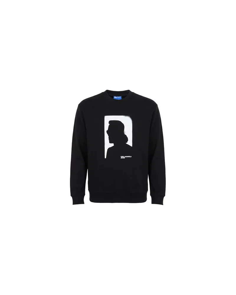 Karl Lagerfeld TOPS - Sweatshirtsauf YOOX.COM Schwarz