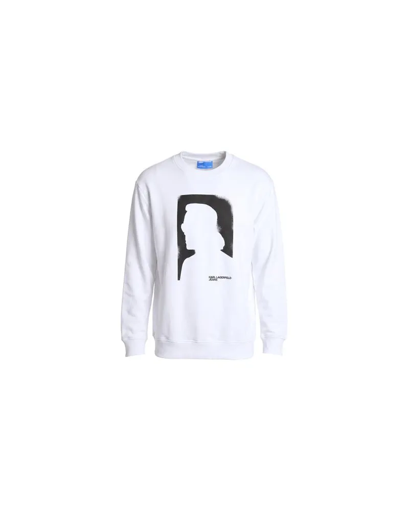 Karl Lagerfeld TOPS - Sweatshirtsauf YOOX.COM Weiß