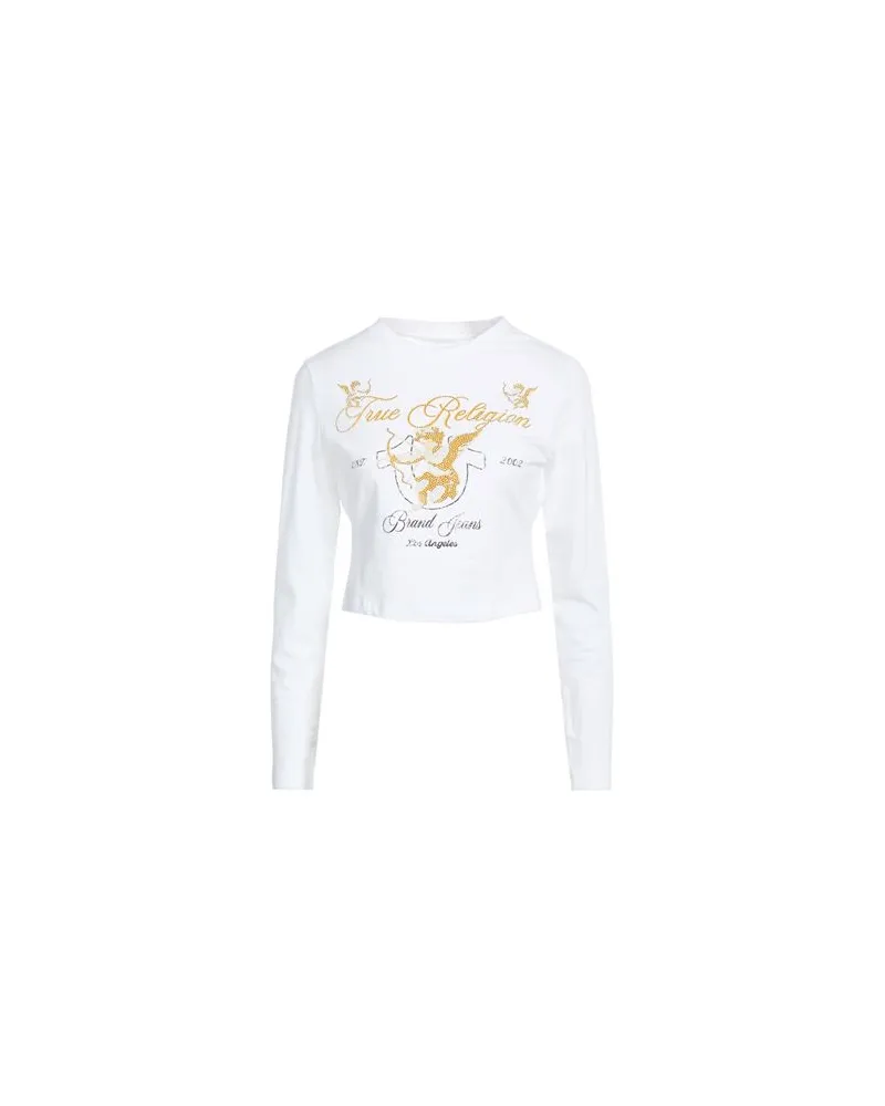 True Religion TOPS - T-shirtsauf YOOX.COM Weiß