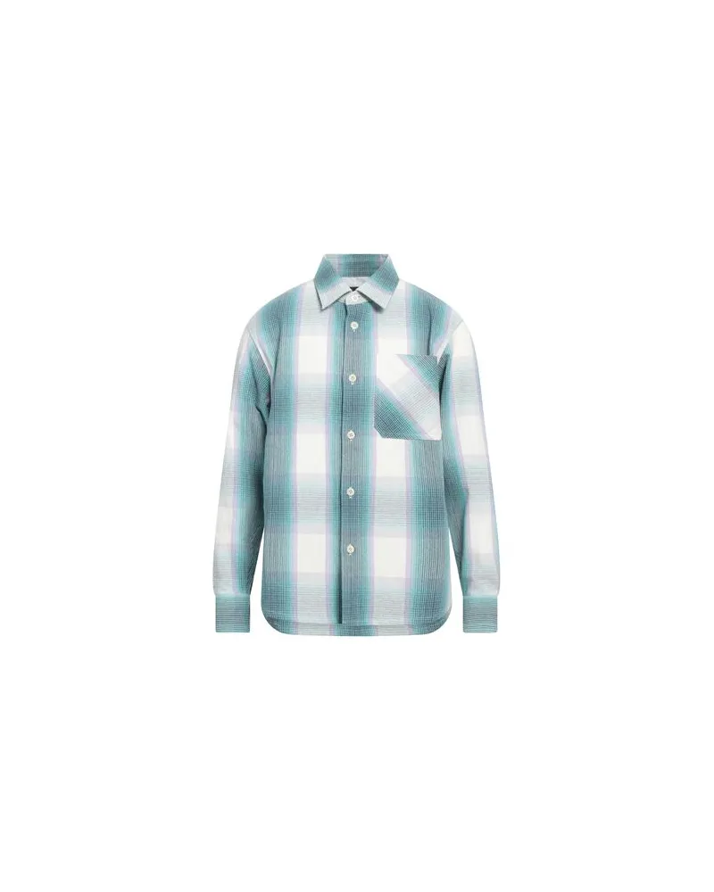 A.P.C. TOPS - Hemdenauf YOOX.COM Tūrkis