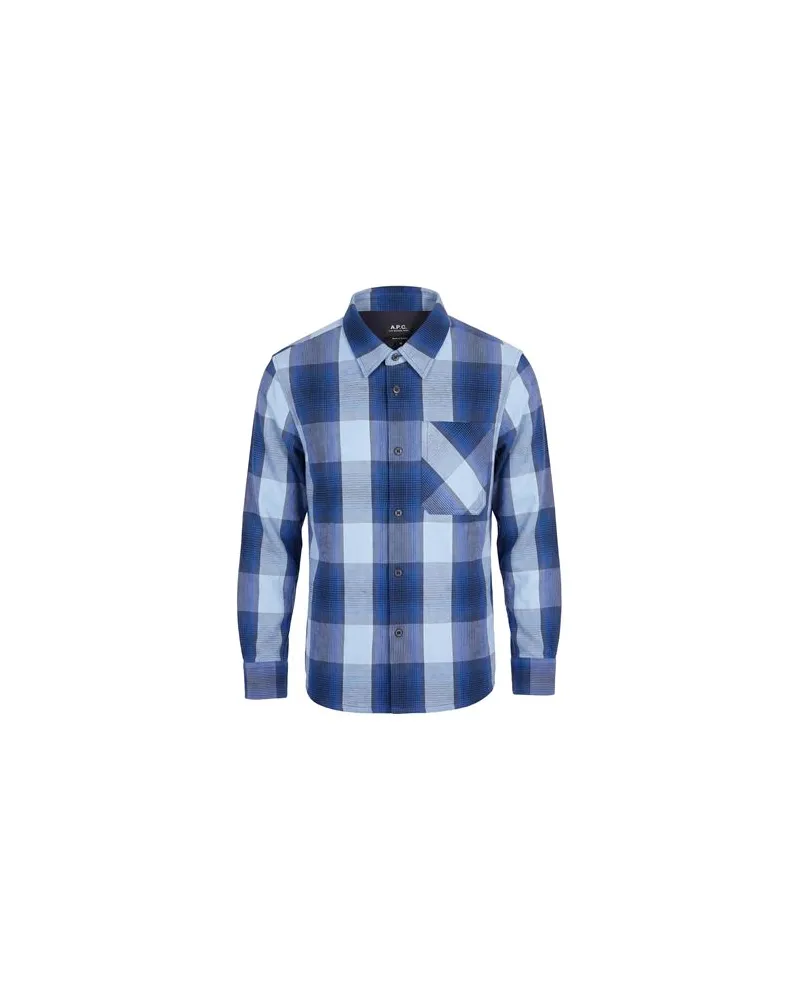A.P.C. TOPS - Hemdenauf YOOX.COM Blau