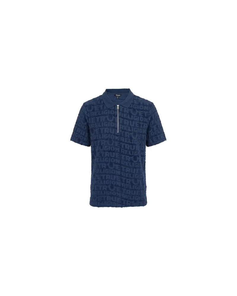 True Religion TOPS - Poloshirtsauf YOOX.COM Marineblau