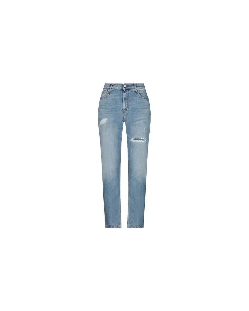 Calvin Klein HOSEN & RÖCKE - Jeanshosenauf YOOX.COM Blau