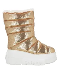 Casadei Stiefelette Gold