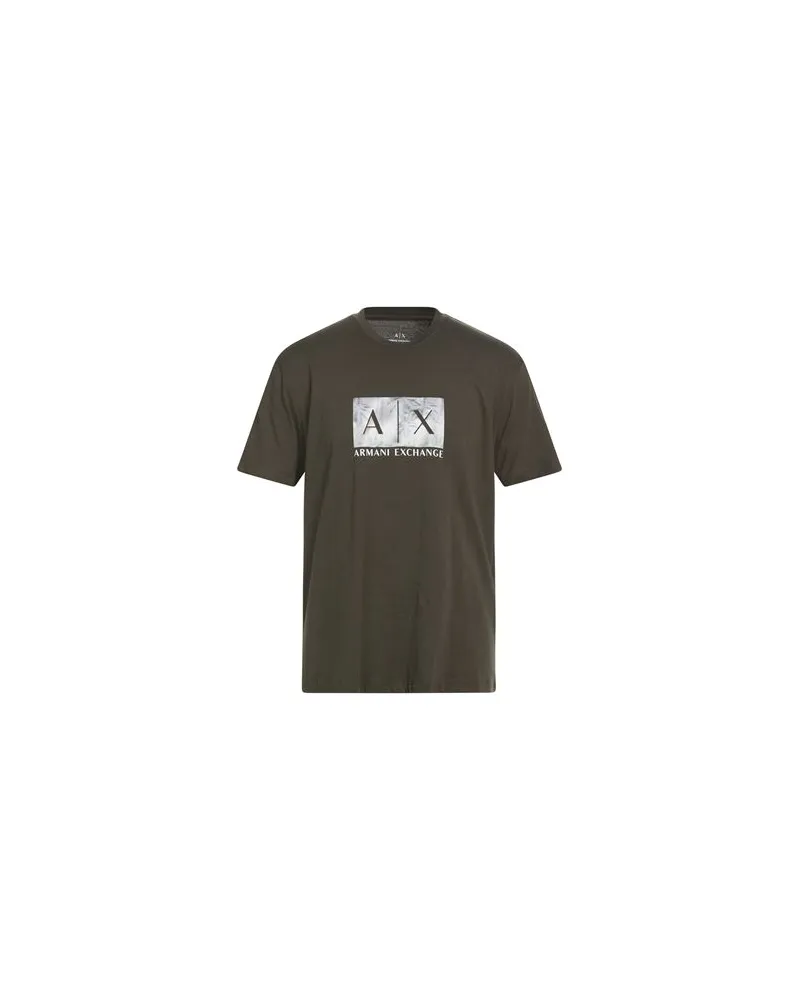 Emporio Armani TOPS - T-shirtsauf YOOX.COM Militärgrün