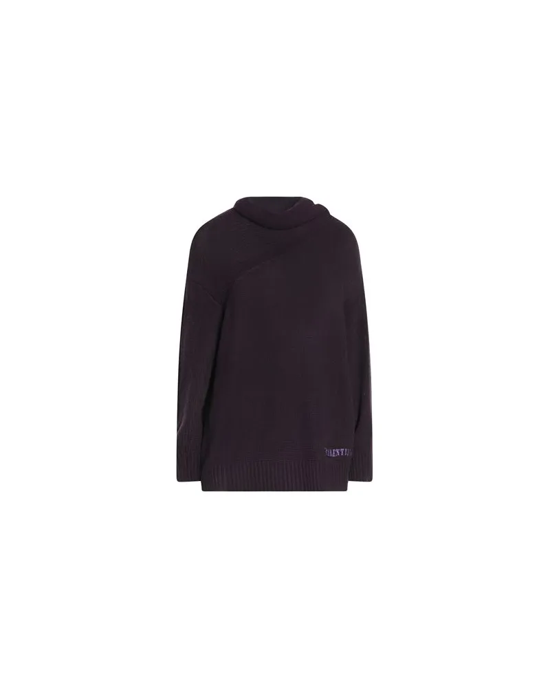 Valentino Garavani STRICKWAREN - Rollkragenpulloverauf YOOX.COM Pflaume