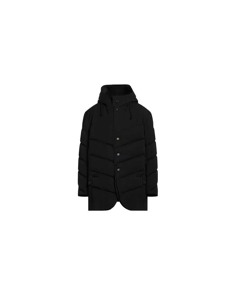 Yohji Yamamoto JACKEN & MÄNTEL - Pufferjacken & Daunenjackenauf YOOX.COM Schwarz