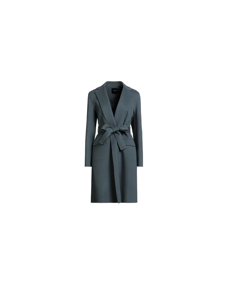 Theory JACKEN & MÄNTEL - Mäntelauf YOOX.COM Taubenblau