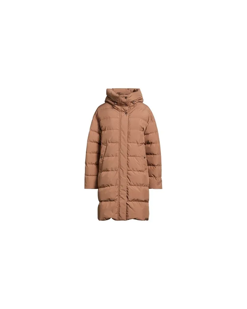 MOORER JACKEN & MÄNTEL - Pufferjacken & Daunenjackenauf YOOX.COM Hellbraun