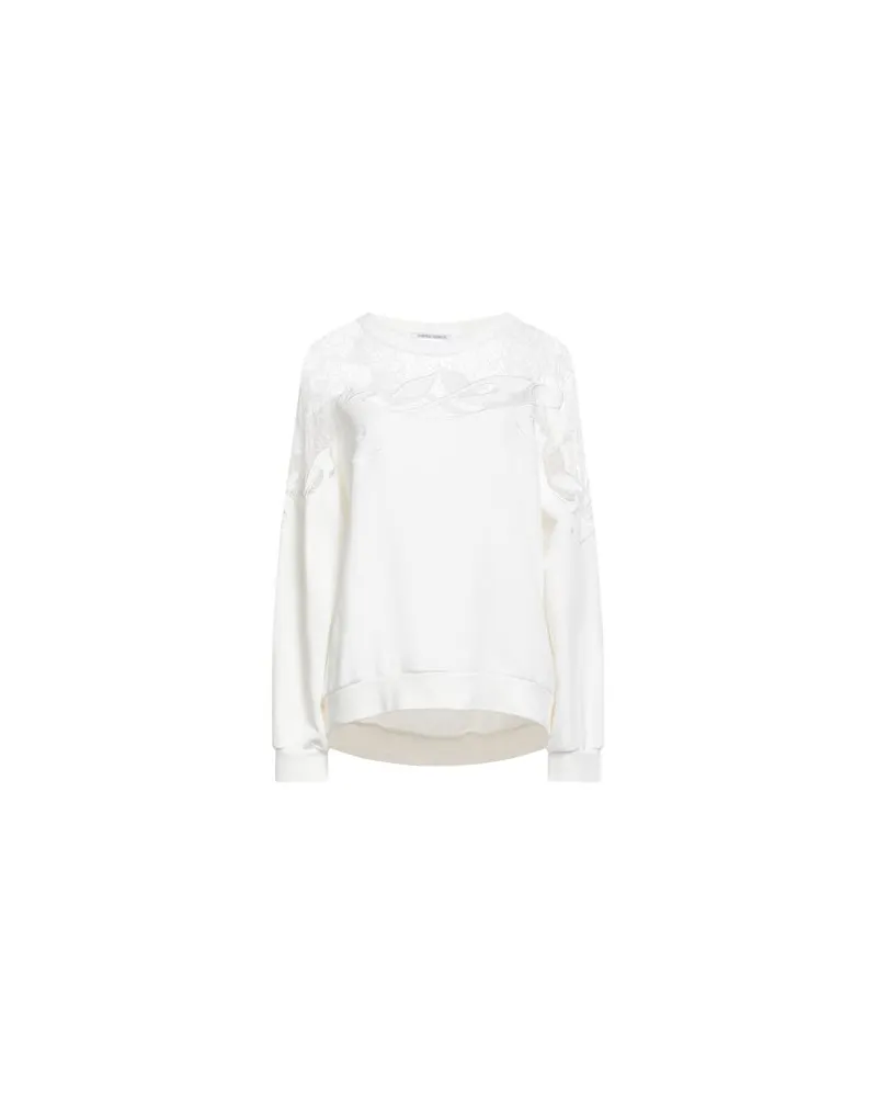 Alberta Ferretti TOPS - Sweatshirtsauf YOOX.COM Elfenbein