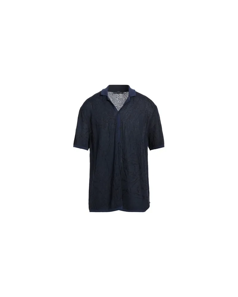 John Varvatos STRICKWAREN - Strickjackenauf YOOX.COM Marineblau