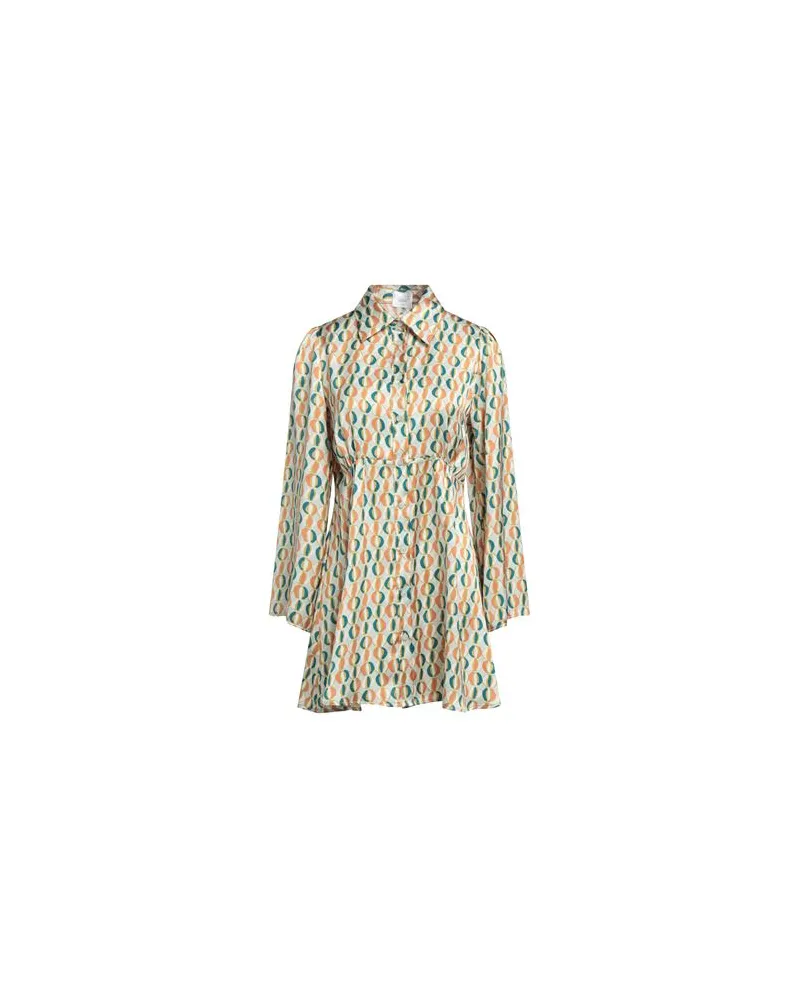 ANONYME designers KLEIDER - Mini-Kleiderauf YOOX.COM Säuregrün