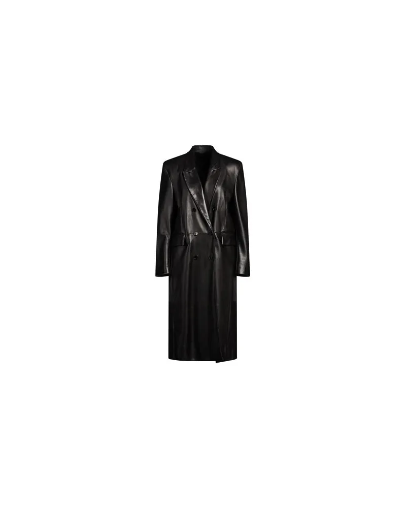 Salvatore Santoro JACKEN & MÄNTEL - Mäntelauf YOOX.COM Schwarz