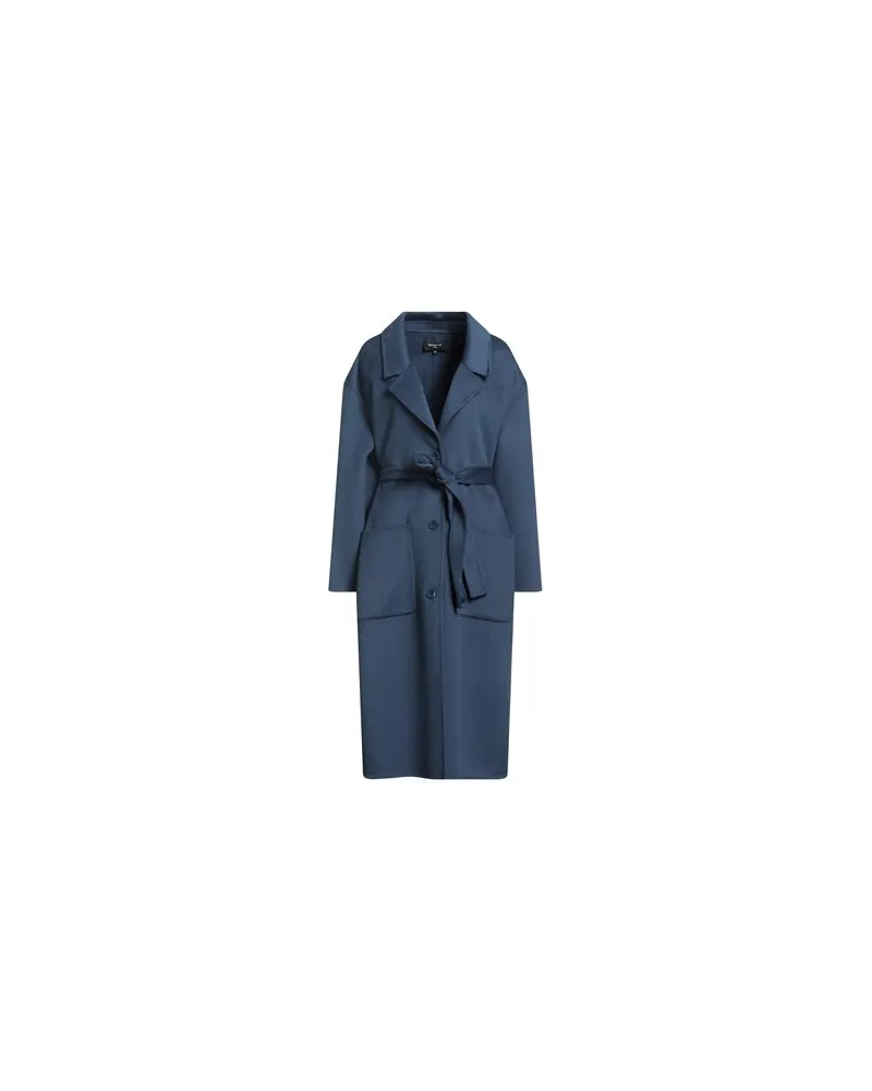 Paule Ka JACKEN & MÄNTEL - Mäntelauf YOOX.COM Marineblau