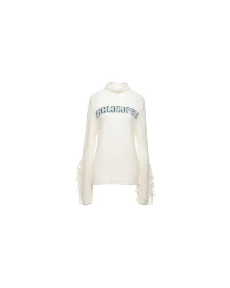 Philosophy Di Lorenzo Serafini STRICKWAREN - Rollkragenpulloverauf YOOX.COM Elfenbein
