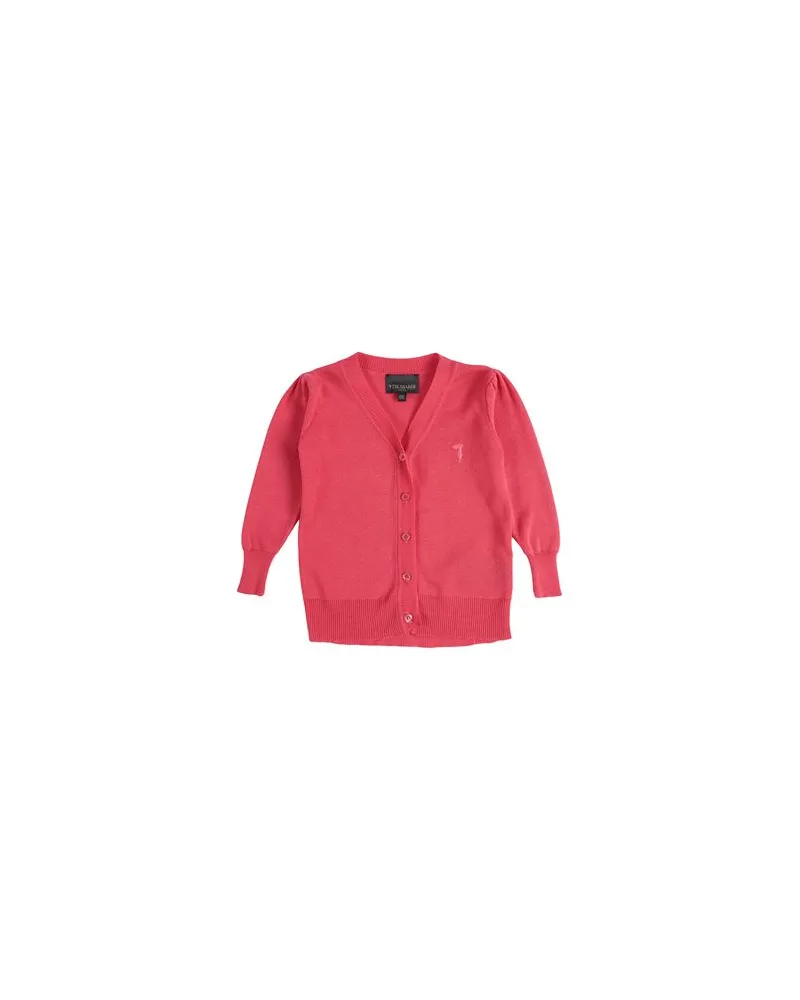 Trussardi STRICKWAREN - Strickjackenauf YOOX.COM Koralle