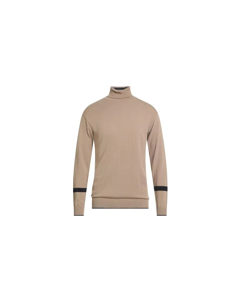 Alessandro Gilles STRICKWAREN - Rollkragenpulloverauf YOOX.COM Khaki