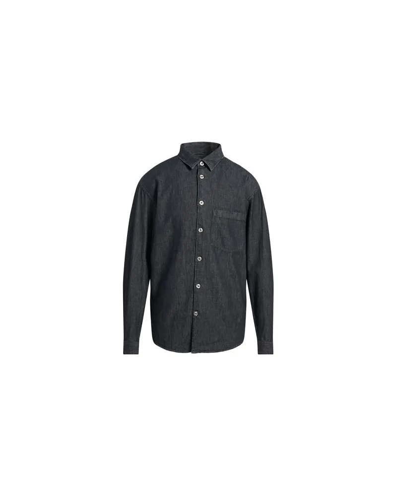 Tintoria Mattei TOPS - Jeanshemdenauf YOOX.COM Schwarz