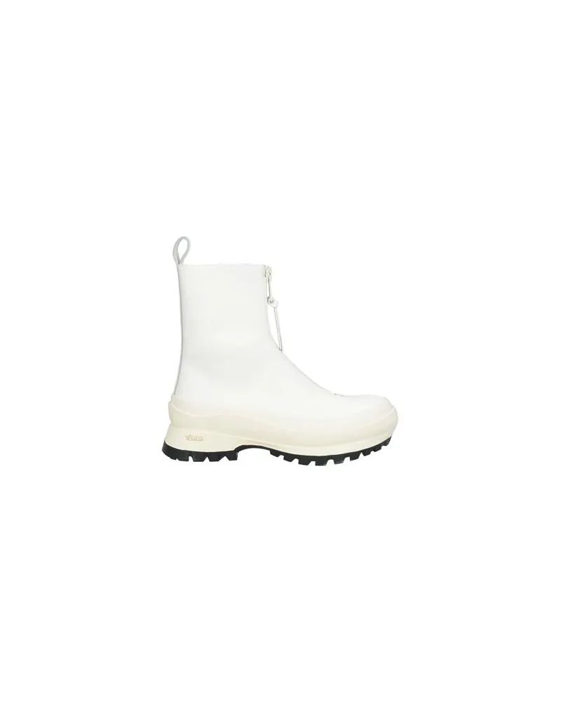 Jil Sander SCHUHE - Stiefelettenauf YOOX.COM Weiß