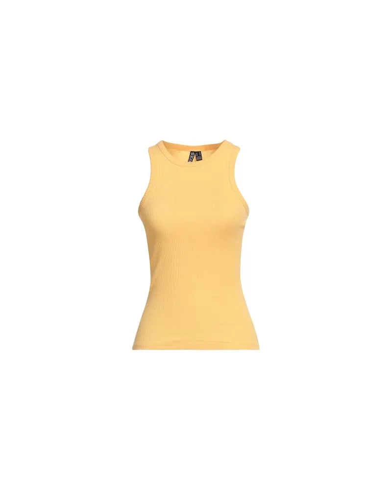 Pieces TOPS - Tank Topsauf YOOX.COM Gelb