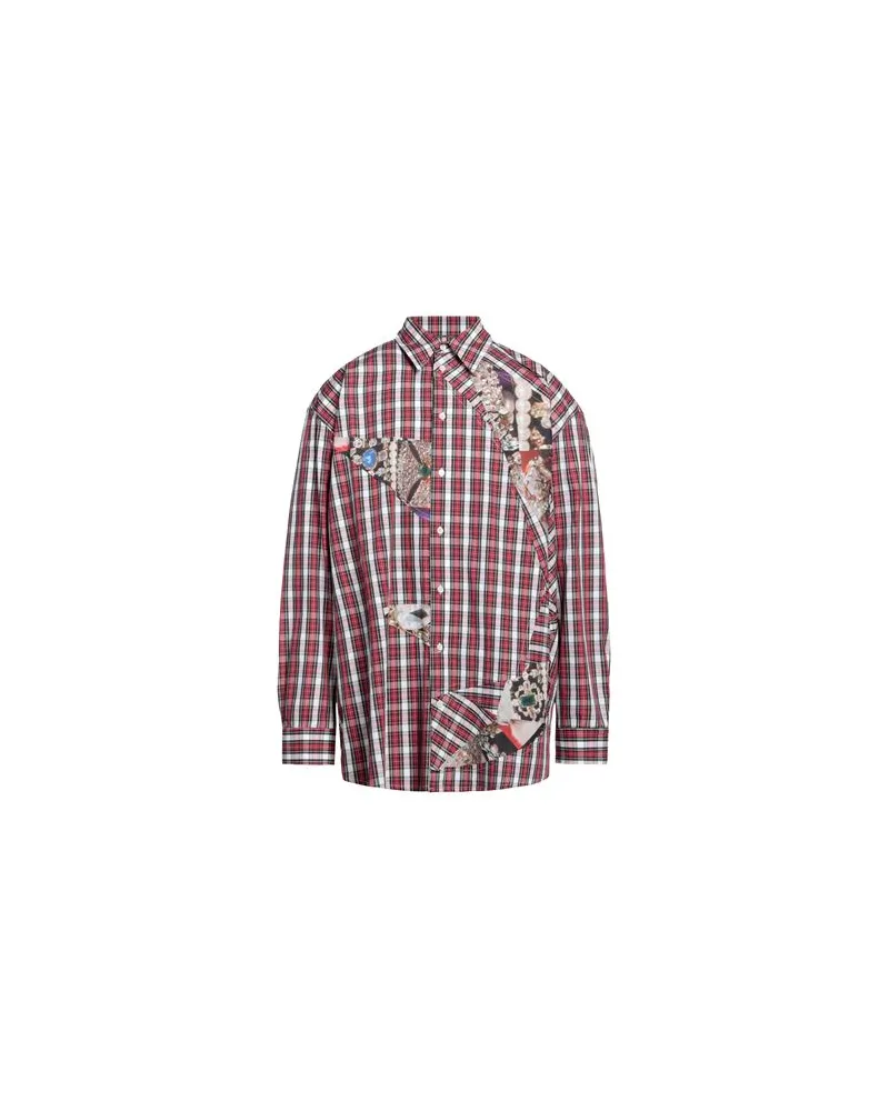 JORDANLUCA TOPS - Hemdenauf YOOX.COM Rot