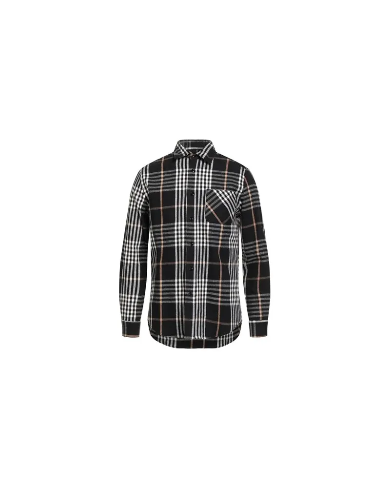 Portuguese Flannel TOPS - Hemdenauf YOOX.COM Schwarz