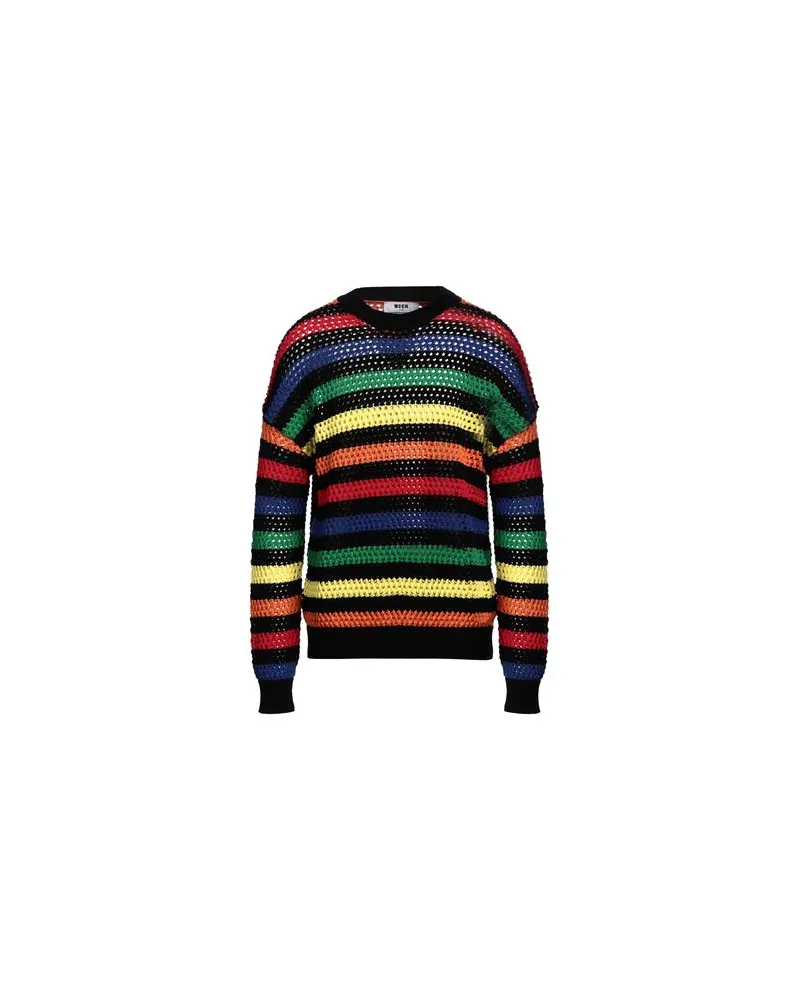 MSGM STRICKWAREN - Pulloverauf YOOX.COM Schwarz