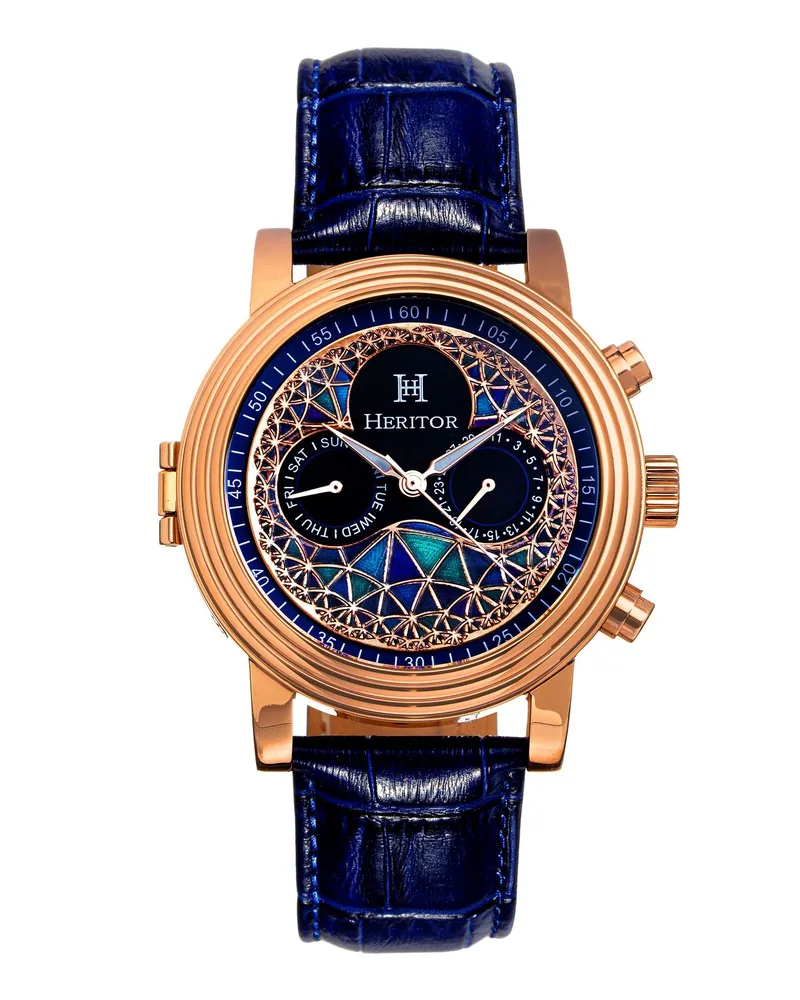 Heritor Automatic Watches Armbanduhr Roségold