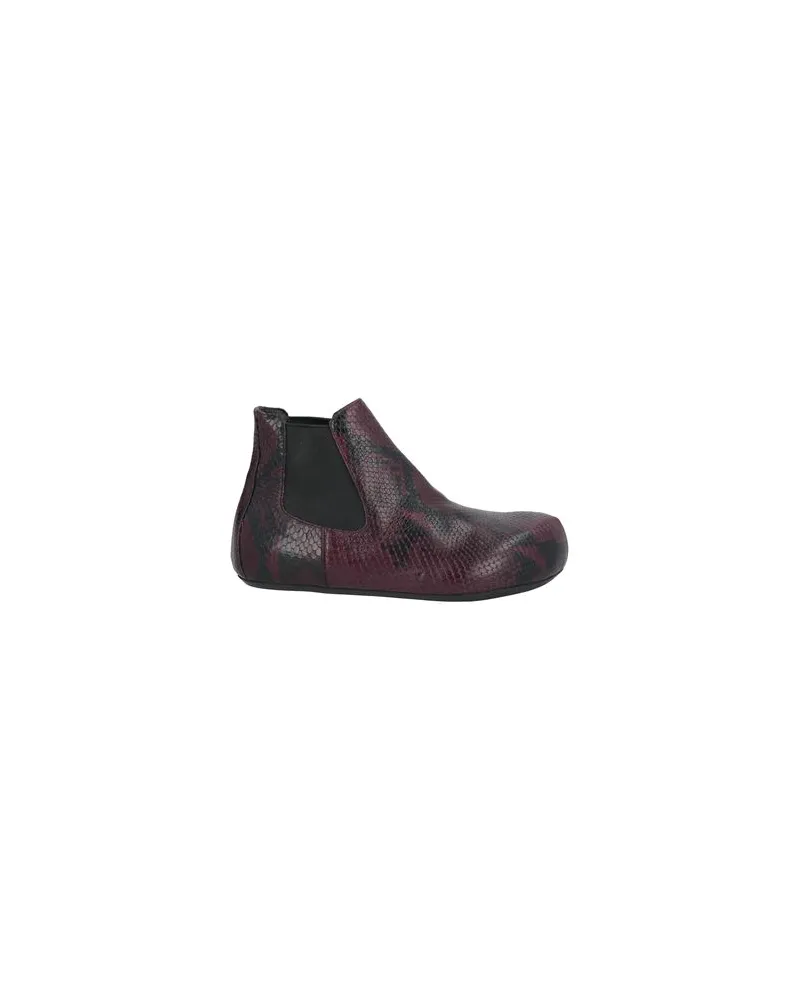 Marni SCHUHE - Stiefelettenauf YOOX.COM Pflaume