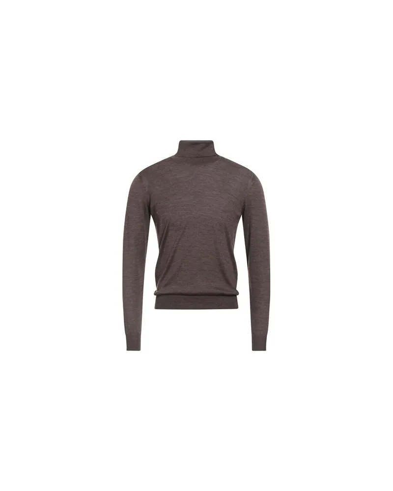 BARBA STRICKWAREN - Rollkragenpulloverauf YOOX.COM Braun