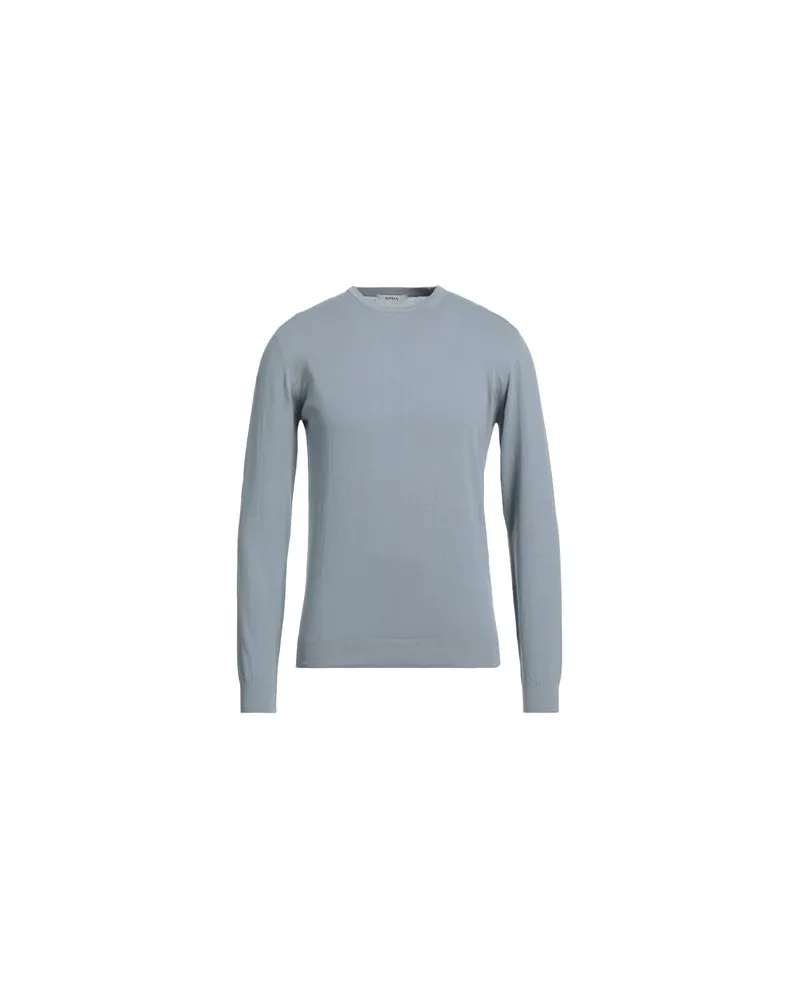 Alpha Studio STRICKWAREN - Pulloverauf YOOX.COM Blaugrau