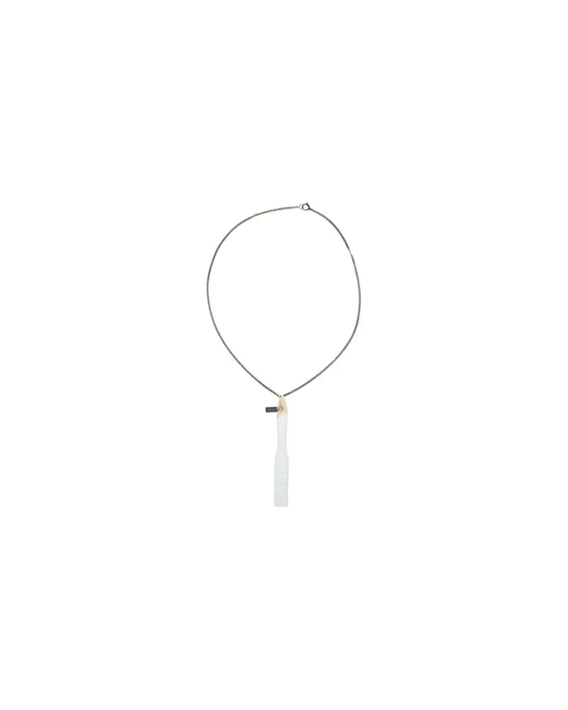 Maison Margiela SCHMUCK und UHREN - Halskettenauf YOOX.COM Weiß