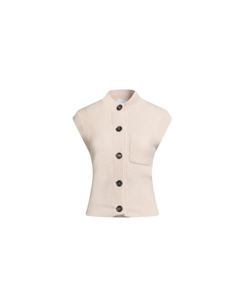 Brunello Cucinelli STRICKWAREN - Strickjackenauf YOOX.COM Beige