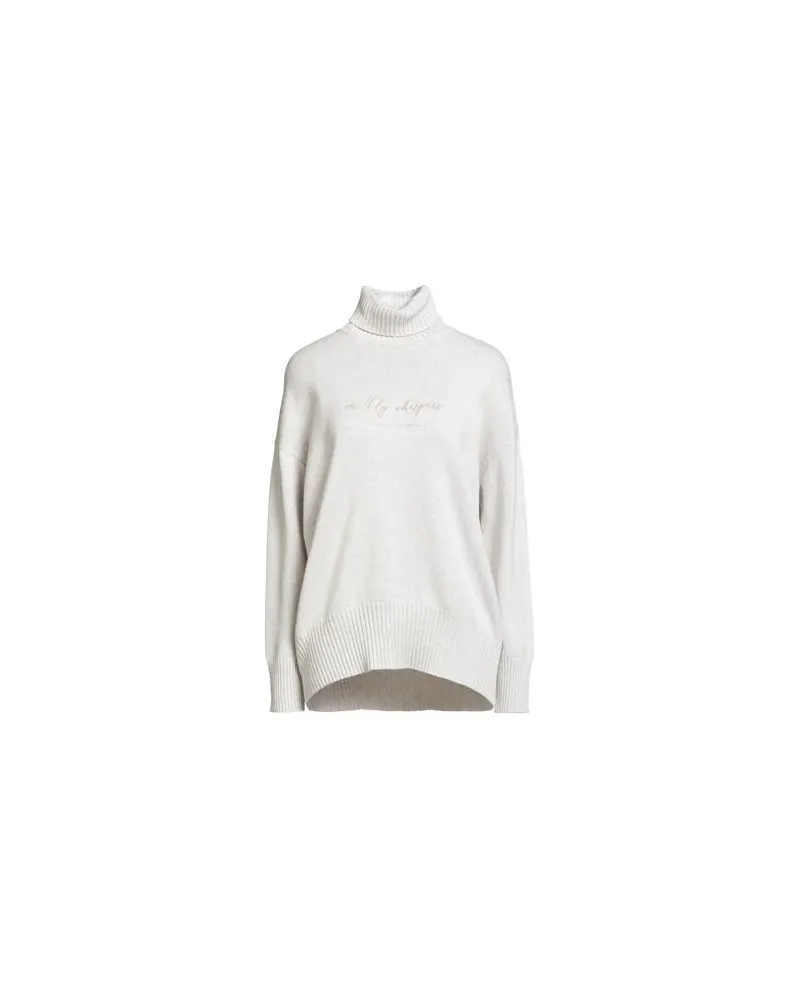 Brunello Cucinelli STRICKWAREN - Rollkragenpulloverauf YOOX.COM Beige