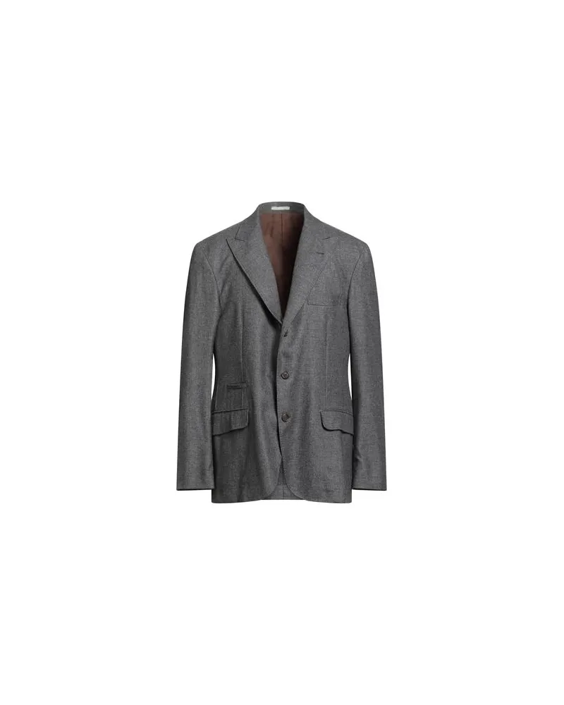 Brunello Cucinelli ANZÜGE und CO-ORDS - Blazersauf YOOX.COM Braungrau