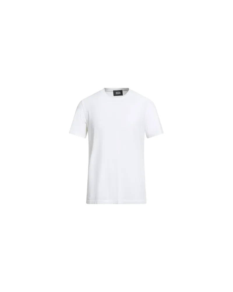 Alpha Studio TOPS - T-shirtsauf YOOX.COM Weiß