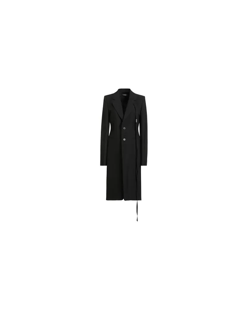 Ann Demeulemeester JACKEN & MÄNTEL - Jacken, Mäntel & Trenchcoatsauf YOOX.COM Schwarz