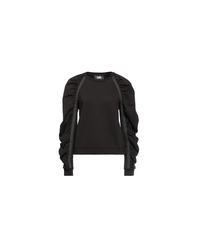 Karl Lagerfeld TOPS - Sweatshirtsauf YOOX.COM Schwarz