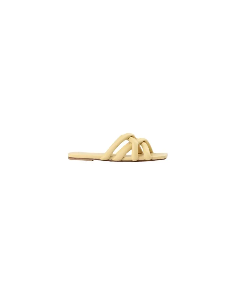 Bianca Di SCHUHE - Sandalenauf YOOX.COM Pastellgelb