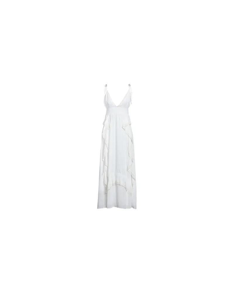 Kaos KLEIDER - Maxi-Kleiderauf YOOX.COM Weiß